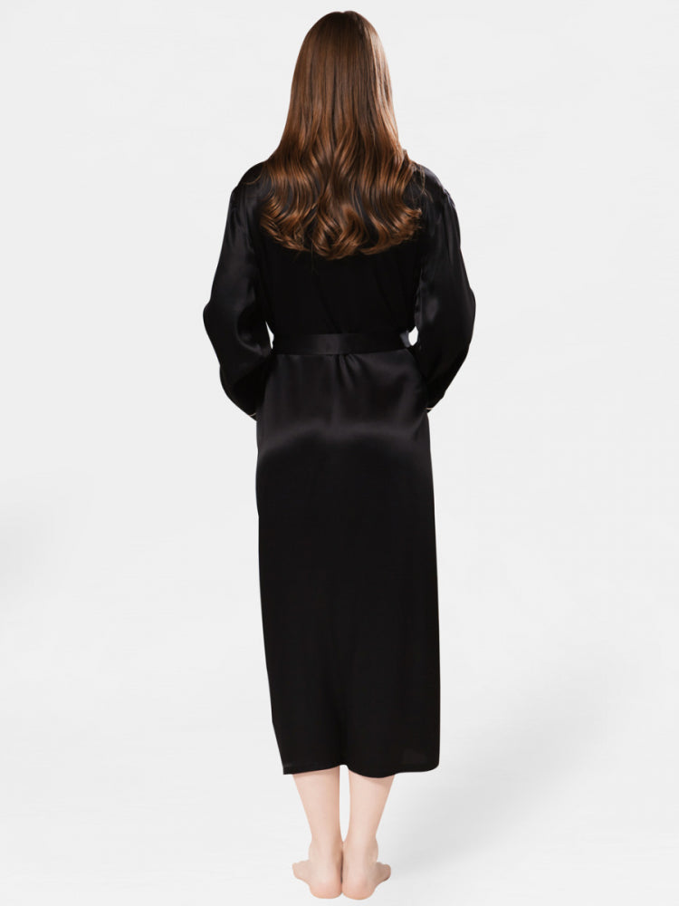 Luxury Long Gown with Matching Robe